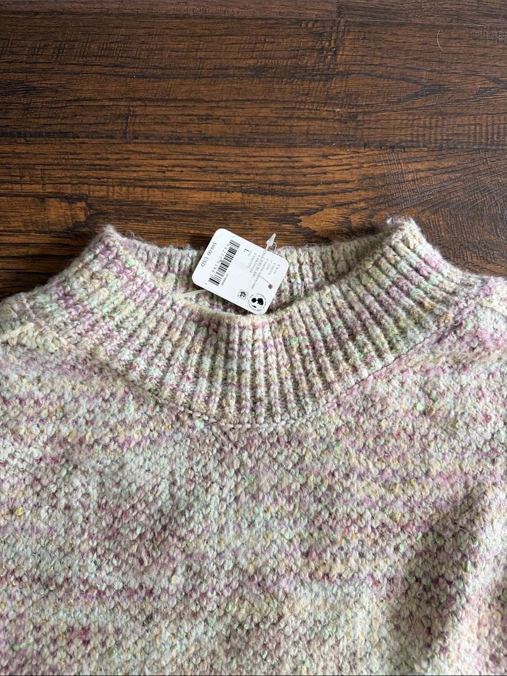 NWT | Free People Cotton Candy Pullover - Picture 6 of 7